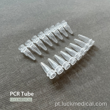 Tiras de tubo de PCR 0,2 ml 0,1 ml